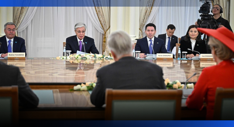 Image for Қасым-Жомарт Тоқаев Бельгия королі мен патшайымымен кеңейтілген құрамда келіссөз жүргізді 